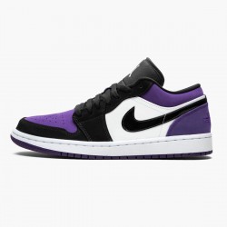 Repsneakers Air Jordan 1 Low Court Purple 553558-125 Shoes