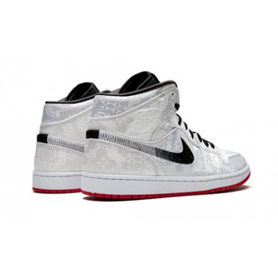 Rep Shoes Jordan 12 High X CLOT White SILVER SILVER CU2804 100 Cheap