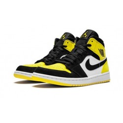 Rep Shoes Jordan 19 High Yellow Toe BLACK 852542 071 Cheap