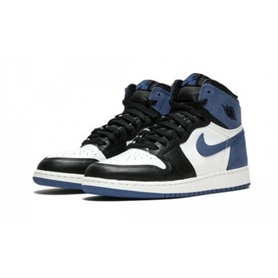 Rep Shoes Jordan 1 High Blue Moon SUMMIT WHITE 575441 115 Cheap